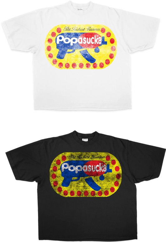 white 'popasucka'' tees